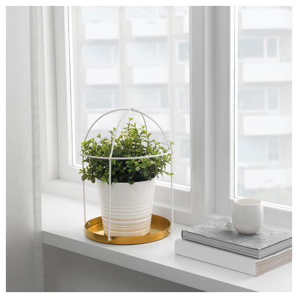 Подвесной держатель для кашпо ВИНТЕР 2018, золотой - фото 3