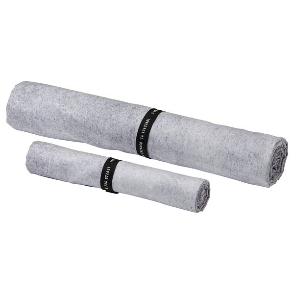 Дорожное полотенце, 2 шт. СПЭНСТ, микроволокно серый - фото 2