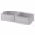 KOMPLEMENT Коробка - светло-серый 25x27x12 см