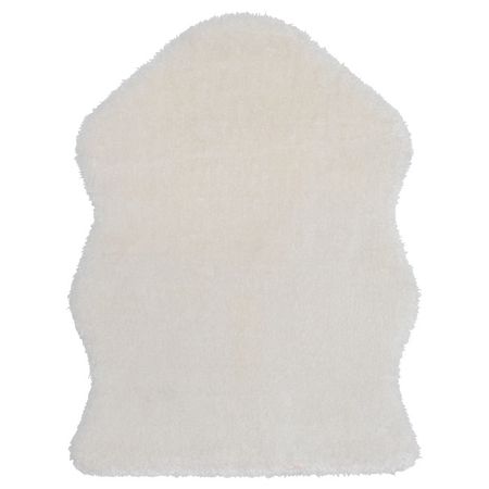 TOFTLUND Ковер - белый 55x85 см