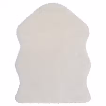 TOFTLUND Ковер - белый 55x85 см