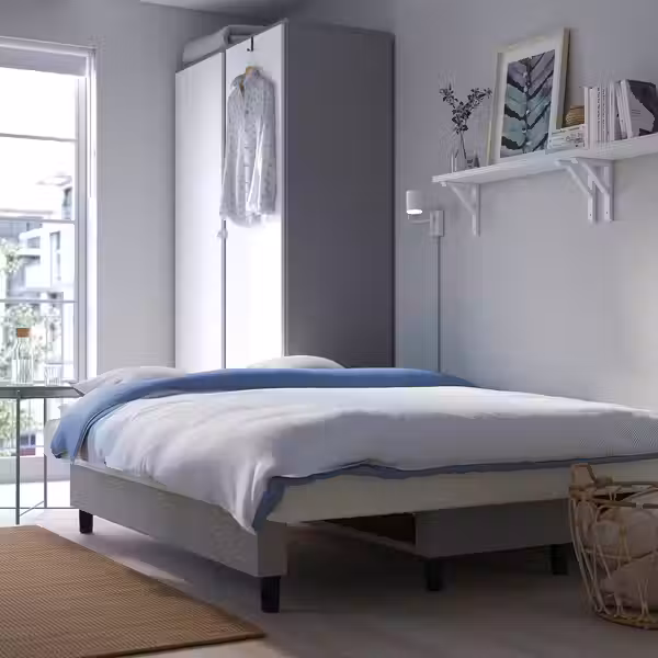 ÄLVDALEN 3-местный диван-кровать - Knisa серо-бежевый - фото 3