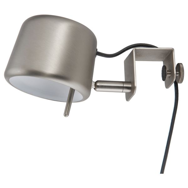 Лампа с зажимом ВАРВ, серебристый - фото 1