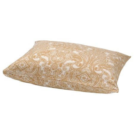 Наволочка, желтый, белый, 50x60 см IKEA JÄTTEVALLMO ЙЭТТЕВАЛЛМО 505.497.23