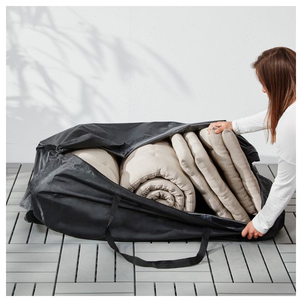 Мешок для подушек ТОСТЕРО, черный (116x49 см) - фото 4