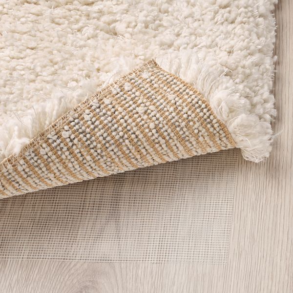 Ковер, длинный ворс, белый, 80x150 см IKEA VOLLERSLEV ВОЛЛЕРСЛЕВ 204.925.63 - схема-чертеж с размерами