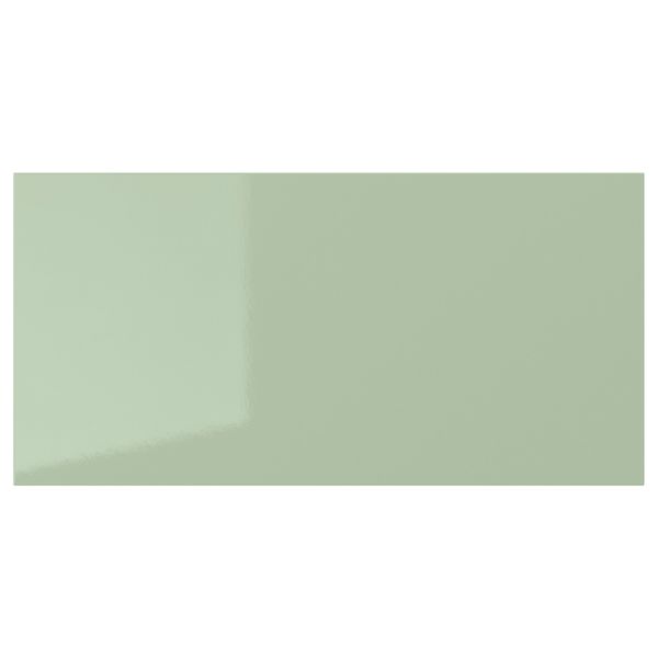 Фронтальная панель ящика, глянцевый светло-зеленый, 40x20 см IKEA КАЛЛАРП 404.371.27 - фото 1