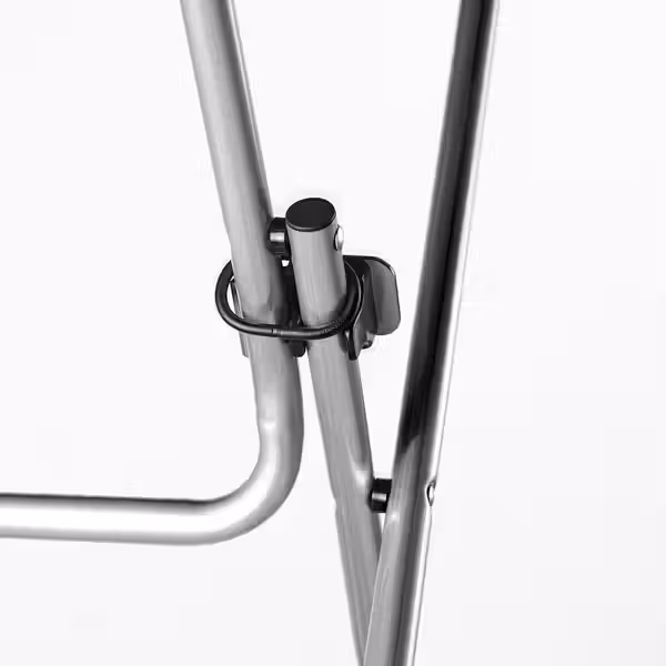 GUNDE / VIHALS Стол и 2 складных стула - складной чёрный/зеленый 67x67 см - фото 6