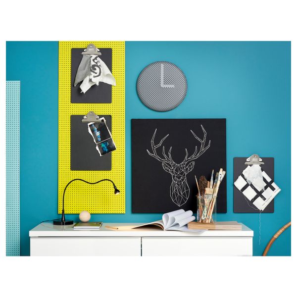 Картина, Серебряный олень 56x56 см IKEA ПЬЕТТЕРИД 503.718.90 - схема-чертеж с размерами