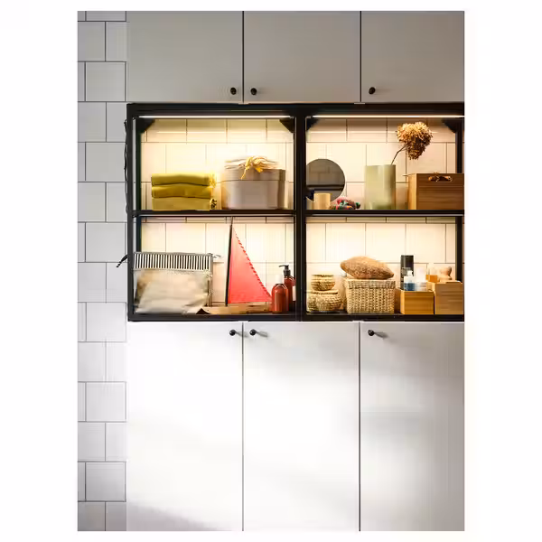 SILVERGLANS Светодиодная подсветка для ванной - регулируемая яркость антрацит 40 см - фото 10