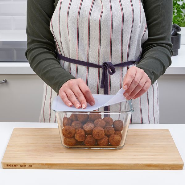 Контейнер для продуктов с крышкой, 1.8 l IKEA IKEA 365 + HJÄLTE ИКЕА 365 + ЙЭЛТЕ 092.768.10 - схема-чертеж с размерами