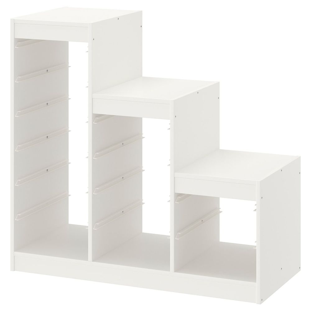 Каркас, белый 99x44x94 см IKEA TROFAST ТРУФАСТ 803.648.88 - схема-чертеж с размерами