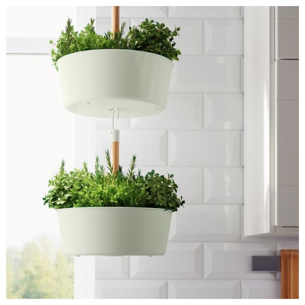 Кашпо подвесное БИТТЕРГУРКА, серый - фото 2