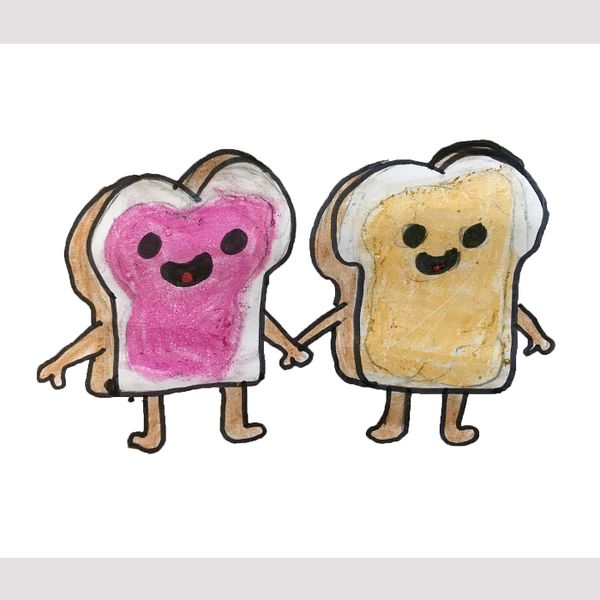 Мягкая игрушка, друзья-сандвичи/разноцветный IKEA SAGOSKATT 2021 САГОСКАТТ 2021 205.181.48 - фото 2