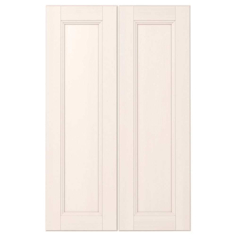 Дверца для напольного углового шкафа, 2 штуки ЛАКСАРБИ, белый (25x80 см) - схема-чертеж с размерами