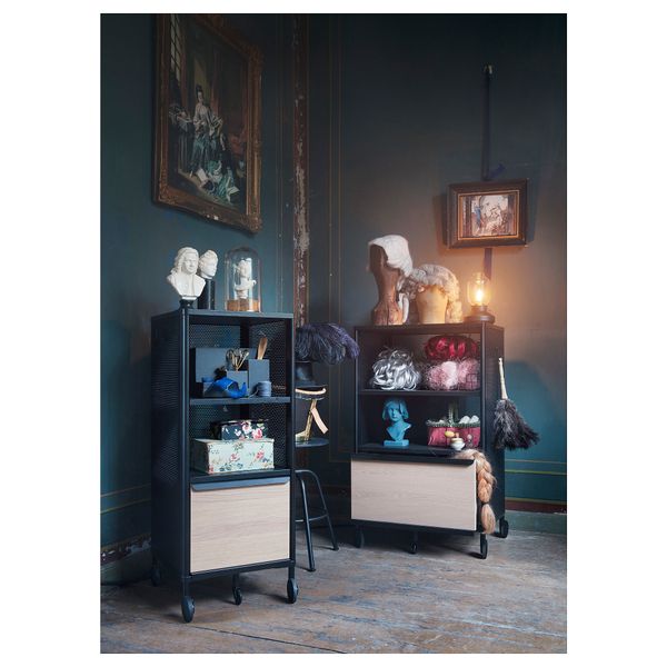 Модуль на колесах, 61x101 см, сетка черный IKEA BEKANT БЕКАНТ 792.825.44 - фото 10