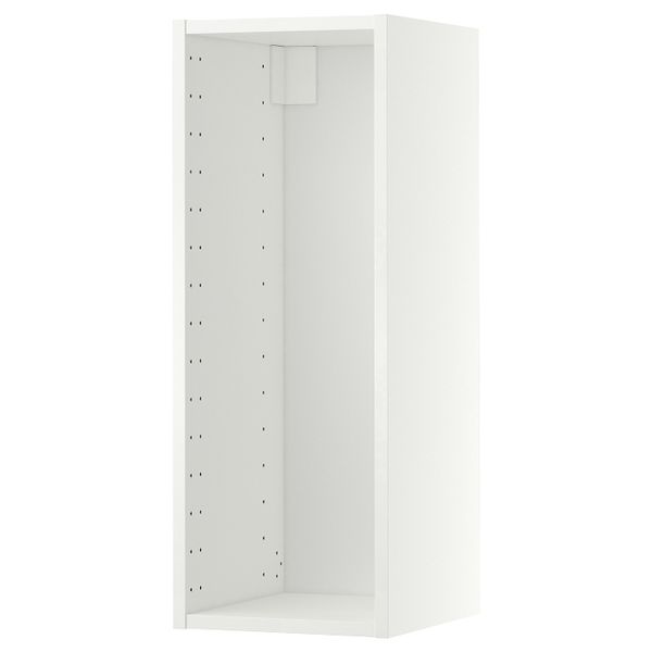 Каркас навесного шкафа, белый 30x37x80 см IKEA METOD МЕТОД 904.173.01 - схема-чертеж с размерами