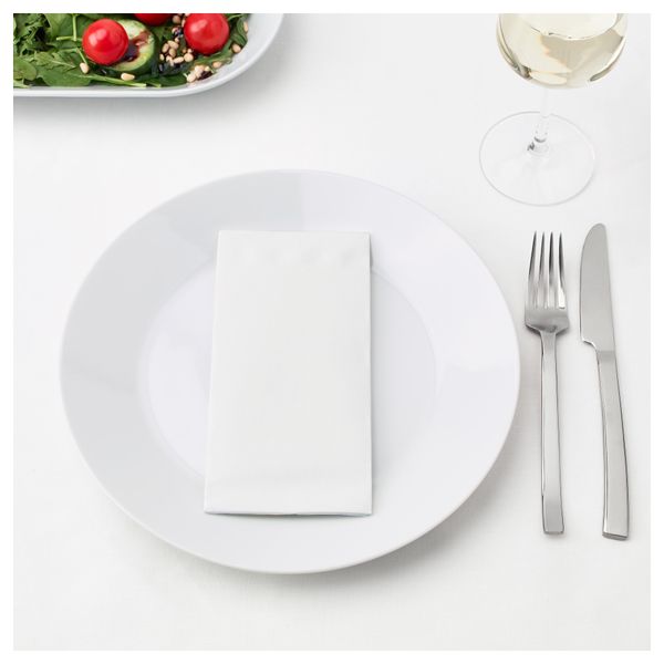 Салфетка бумажная МОТТАГА, белый (38x38 см) - фото 2