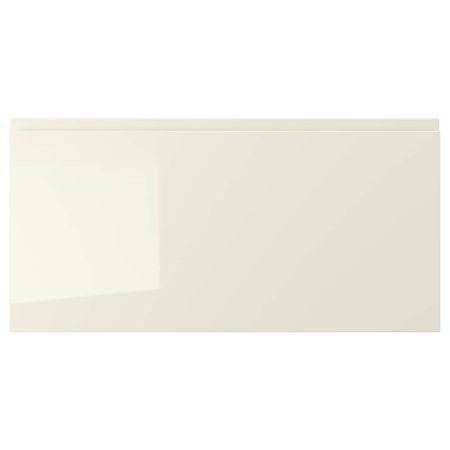 Фронтальная панель ящика, глянцевый светло-бежевый 80x40 см IKEA VOXTORP ВОКСТОРП 503.674.35