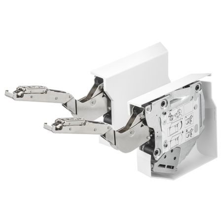 Маленькая петля для горизонтальный дверцы, белый IKEA UTRUSTA УТРУСТА 602.046.50