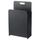 Корзина для бумаг РИССЛА, черный
