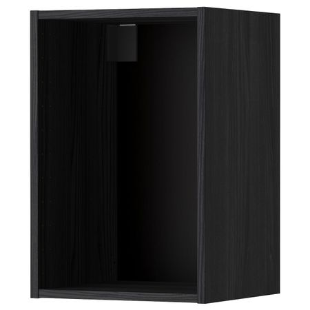 Каркас навесного шкафа, под дерево черный 40x37x60 см IKEA МЕТОД 203.680.21