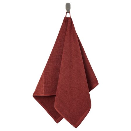 Полотенце, 50x100 см, коричнево-красный/меланж IKEA HIMLEÅN ХИМЛЕОН 404.918.31