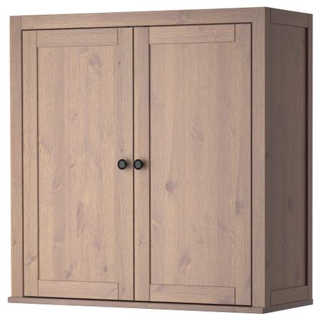 Дополнительный модуль для бюро ХЕМНЭС, серо-коричневый (89x90 см)