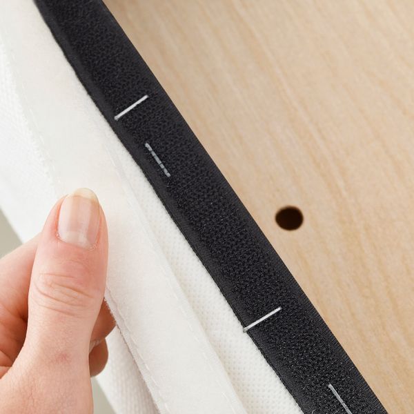 Чехол на стул, Грэсбу белый IKEA HENRIKSDAL ХЕНРИКСДАЛЬ 903.600.31 - схема-чертеж с размерами