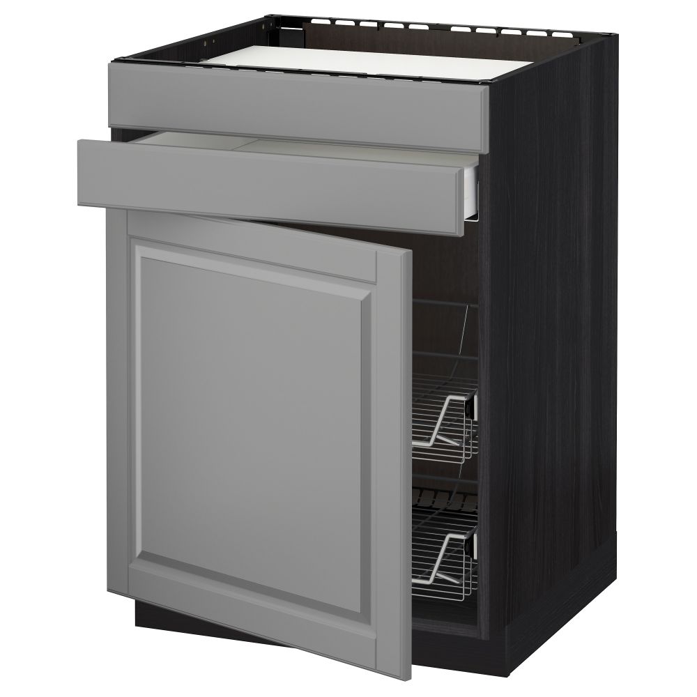 IKEA, вид спереди - схема-чертеж с размерами