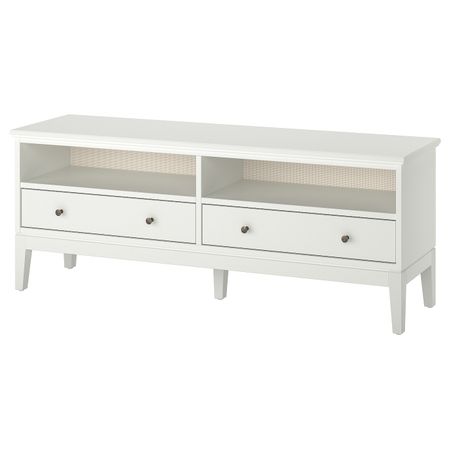 Тумба под ТВ, белый 162x40x63 см IKEA IDANÄS ИДАНЭС 504.878.62