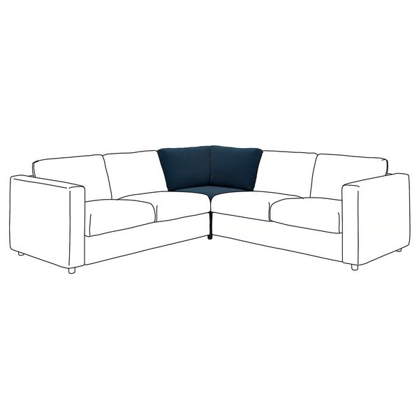 IKEA, вид спереди - схема-чертеж с размерами
