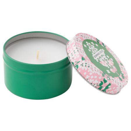 Ароматическая свеча СОММАР 2019, с рисунком, Cирень (5 см)