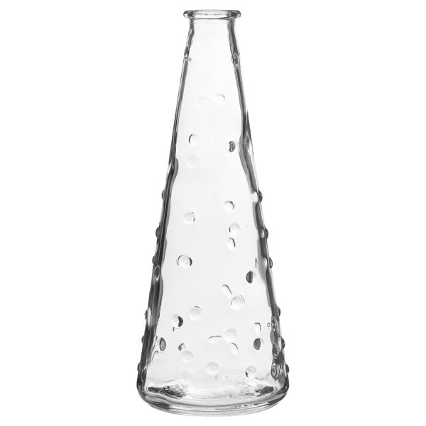 Ваза СНЭРТИГ, прозрачное стекло (18 см) - фото 1