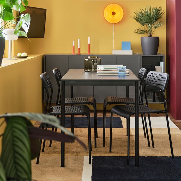 SANDSBERG Стол - чёрный 110x67 см - фото 5