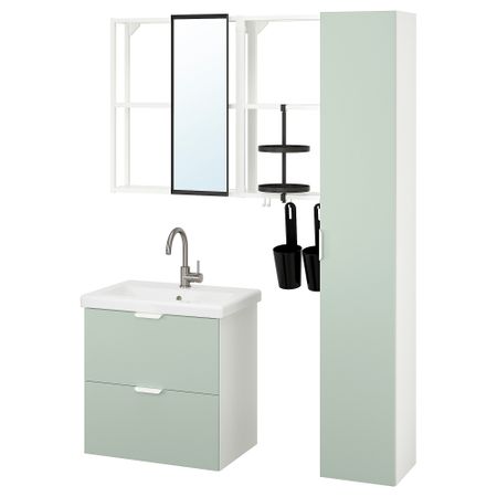 Мебель для ванной, 18 предмета IKEA TVÄLLEN ЛЕН ТВЭЛЛЕН, BEGIVENHET БЕГИВЕНХЕТ 994.992.60