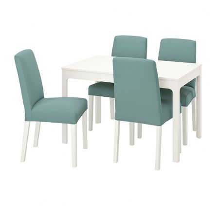 Стол и 4 стула, 120, 180 cm IKEA BERGMUND БЕРГМУНД, EKEDALEN ЛЕН ЭКЕДАЛЕН 194.082.21