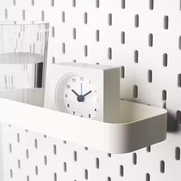 SKÅDIS Полка - белый - схема-чертеж с размерами