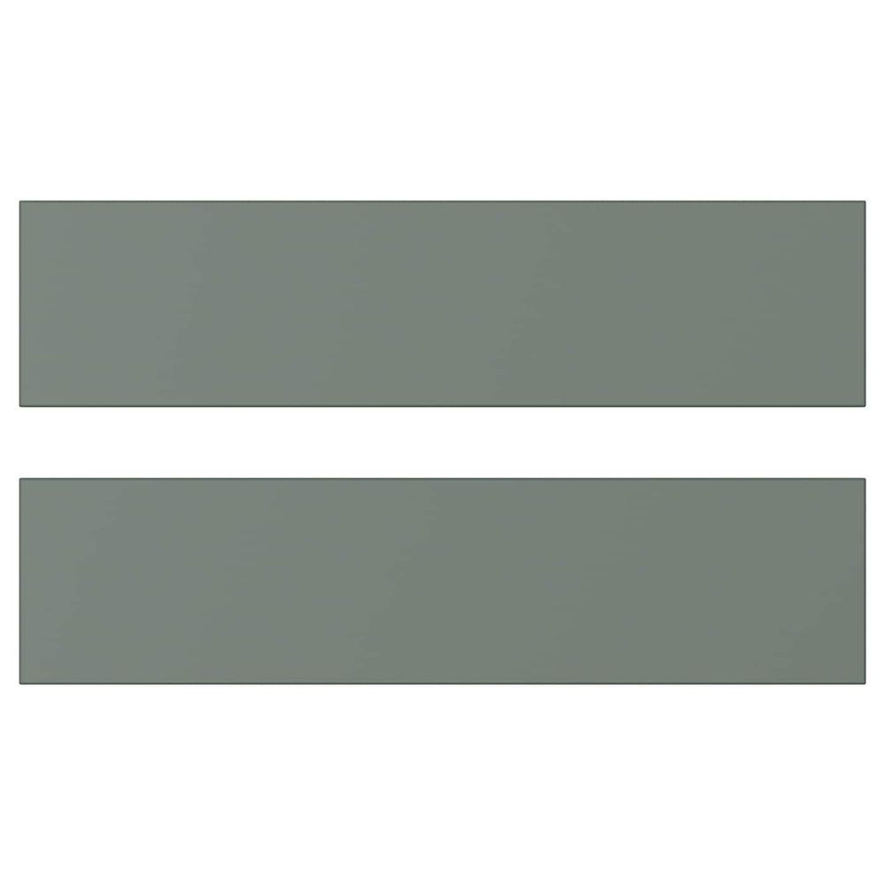 Фронтальная панель ящика, серо-зеленый 40x10 см IKEA BODARP БОДАРП 804.357.01 - фото 1