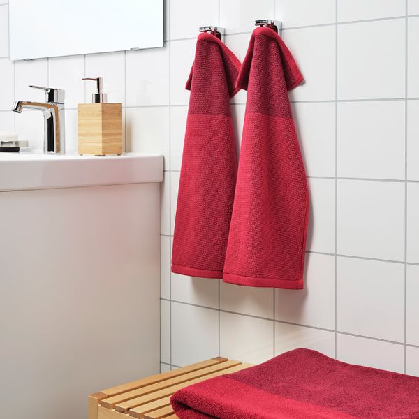 Полотенце, темно-красный/меланж 30x50 см IKEA HIMLEÅN ХИМЛЕОН 204.429.26 - схема-чертеж с размерами