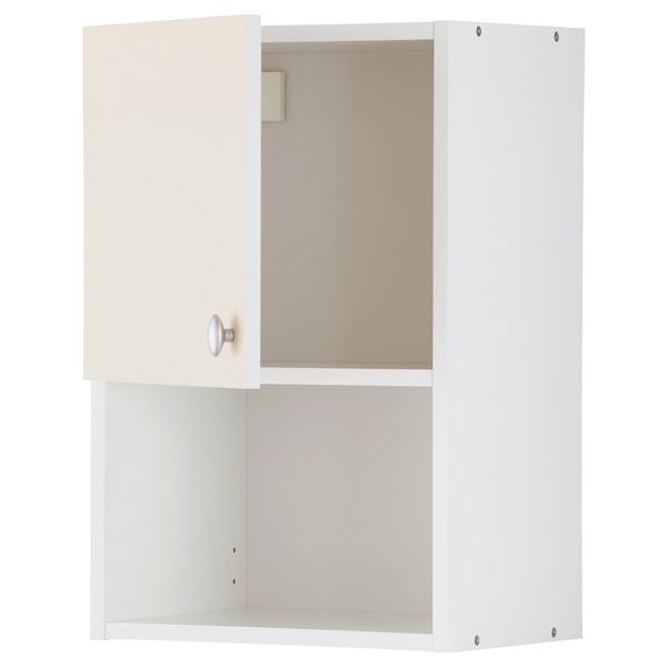 Навесной шкаф с дверцей ОВЕРБУ, бежевый (40x60 см) - схема-чертеж с размерами