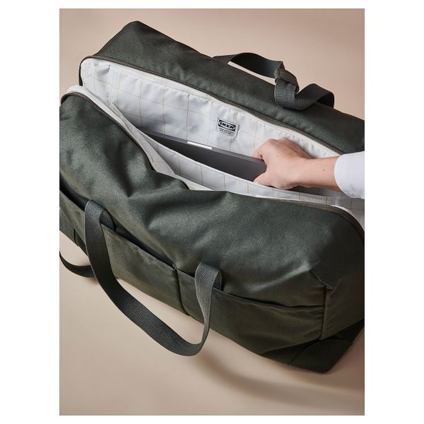 Дорожная сумка, оливково-зеленый 42 л IKEA DRÖMSÄCK ДРЁМСЭКК 404.414.45 - фото 7