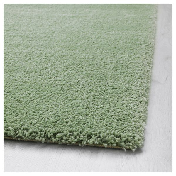 Ковер, длинный ворс ОДУМ, светло-зеленый (170x240 см) - фото 2