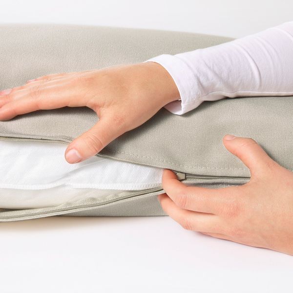 Подушка для садовой мебели, бежевый 62x42 см IKEA ХОЛЛО 503.757.70 - фото 5