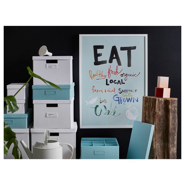 Постер БИЛЬД, Fresh and local (50x70 см) - схема-чертеж с размерами