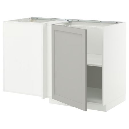 METOD Угловой напольный шкаф с полкой