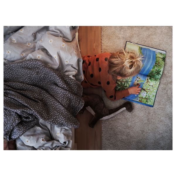 Одеяло детское, 80x100 см IKEA LEN ЛЕН 604.890.02 - фото 4