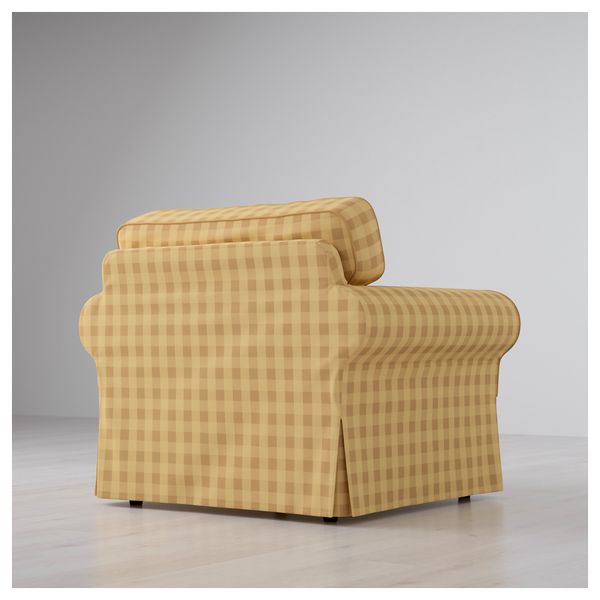 Кресло ЭКТОРП, Скафтарп желтый - фото 4