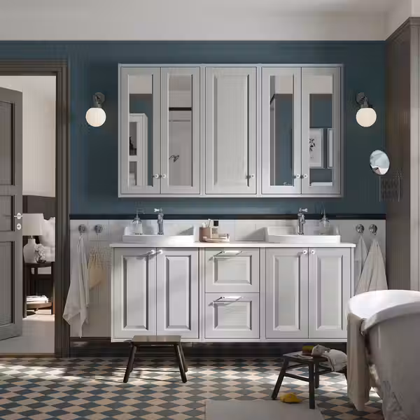 TÄNNFORSEN ТАННФОРСЕН / RUTSJÖN РУТШЁН Шкаф п-раковину/раковины/смесители - фото 2