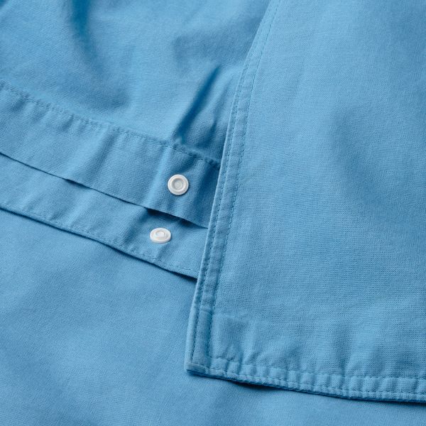 Пододеяльник и 2 наволочки, синий, 200x200, 50x60 см IKEA ÄNGSLILJA ЭНГСЛИЛЬЯ 105.650.03 - фото 4